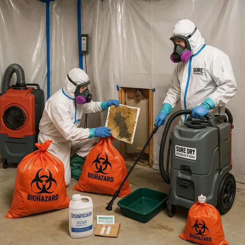 Contaminated Water Handling Protocols process in La Luz, NM