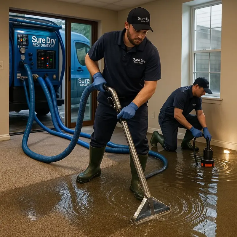 Water Extraction and Removal process in La Luz, NM